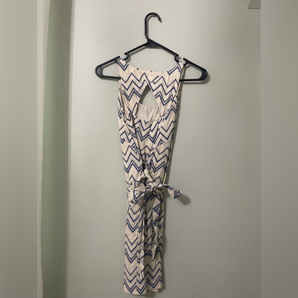 Blue & white Loft dress